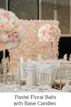 Blush Pink Flower Wall 01