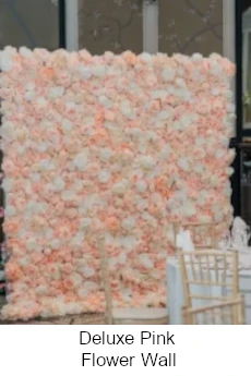 Blush Pink Flower Wall 03