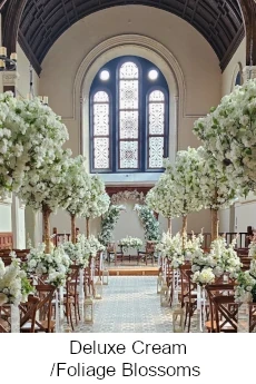 Abbey Church Wedding Decor