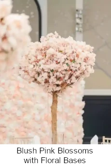 Deluxe Blush Pink Blossom Centrepieces 08